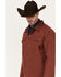 Image #2 - Justin Men's Umber Jackson Shirt Jacket, Rust Copper, hi-res