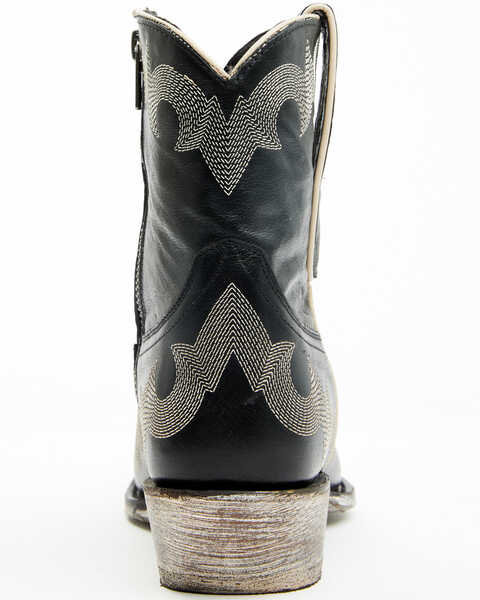 Image #5 - Liberty Black Women's Mossil Negro Western Boots - Snip Toe , Black, hi-res