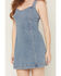 Image #3 - Shyanne Women's Gale Embellished Denim Mini Dress, Medium Wash, hi-res