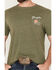 Image #3 - Wrangler Men's Scenic Sun Short Sleeve Graphic T-Shirt, Olive, hi-res