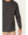 Image #3 - Hawx Men's Solid Charcoal Forge Long Sleeve Work Pocket T-Shirt - Big, Charcoal, hi-res