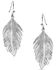 Montana Silversmiths Women's Light As A Feather Earrings, Silver, hi-res