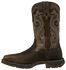 Durango Women's Lady Rebel Western Boots - Steel Toe, Brown, hi-res