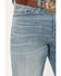 Image #2 - Cody James Men's Rattler Wash Wyatt Slim Bootcut Stretch Denim Jeans, Medium Wash, hi-res