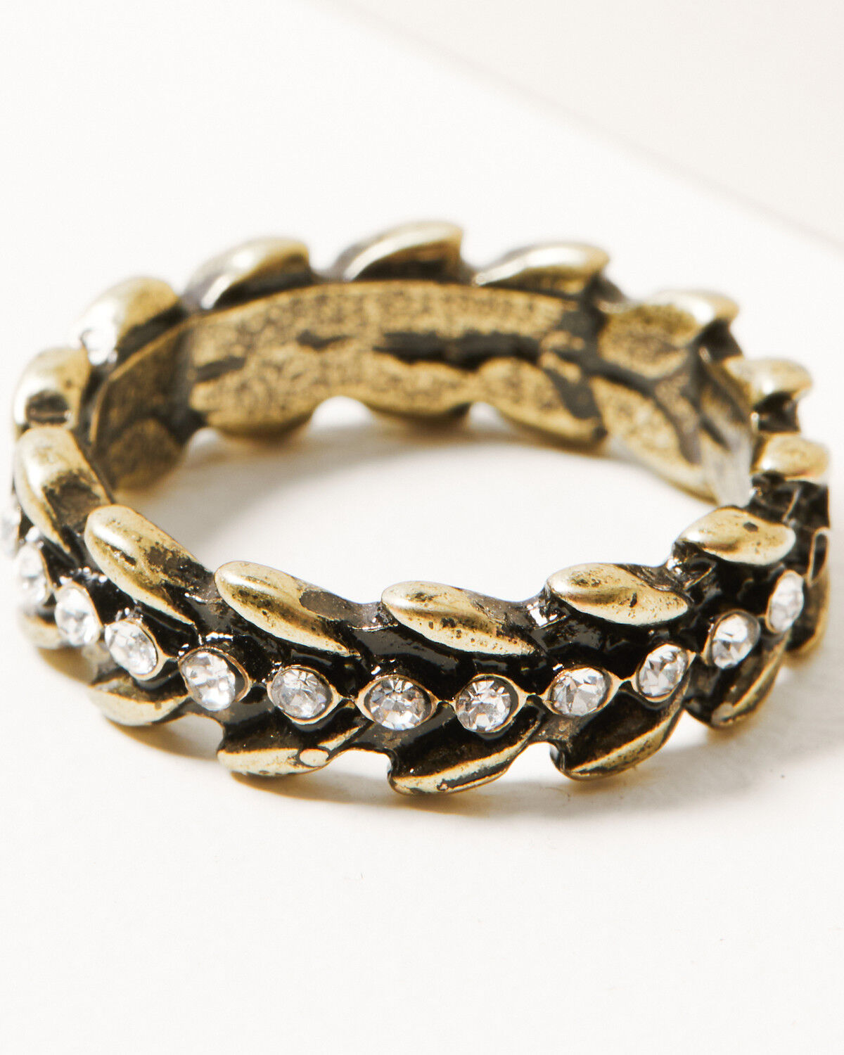 Image #3 - Shyanne Women's 5-piece Gold & Turquoise Ring Set, Gold, hi-res