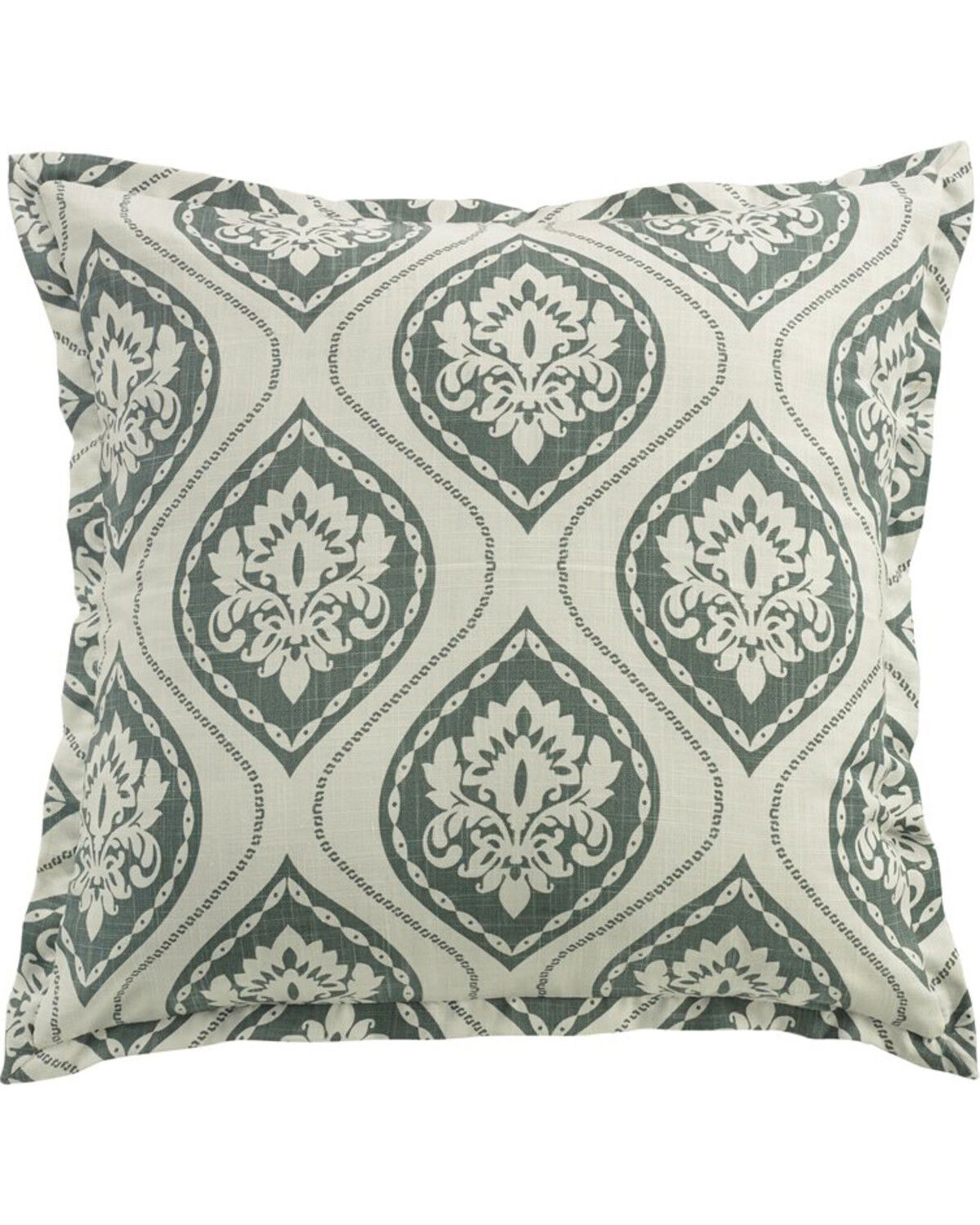 Image #1 - HiEnd Accents Reversible Graphic Euro Sham, Green, hi-res