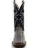 Dan Post Women's Exotic Karung Snake Western Boot - Broad Square Toe , Black, hi-res