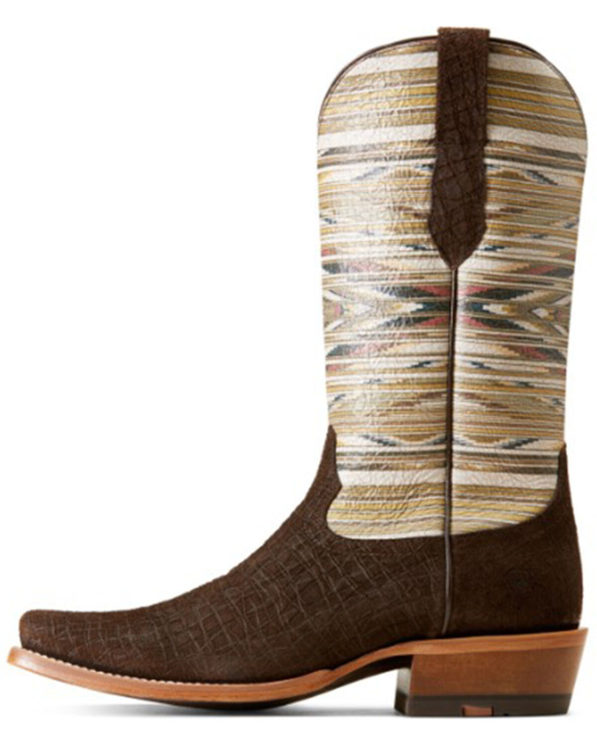 Image #2 - Ariat Men's Futurity Chimayo Western Boots - Square Toe, Brown, hi-res