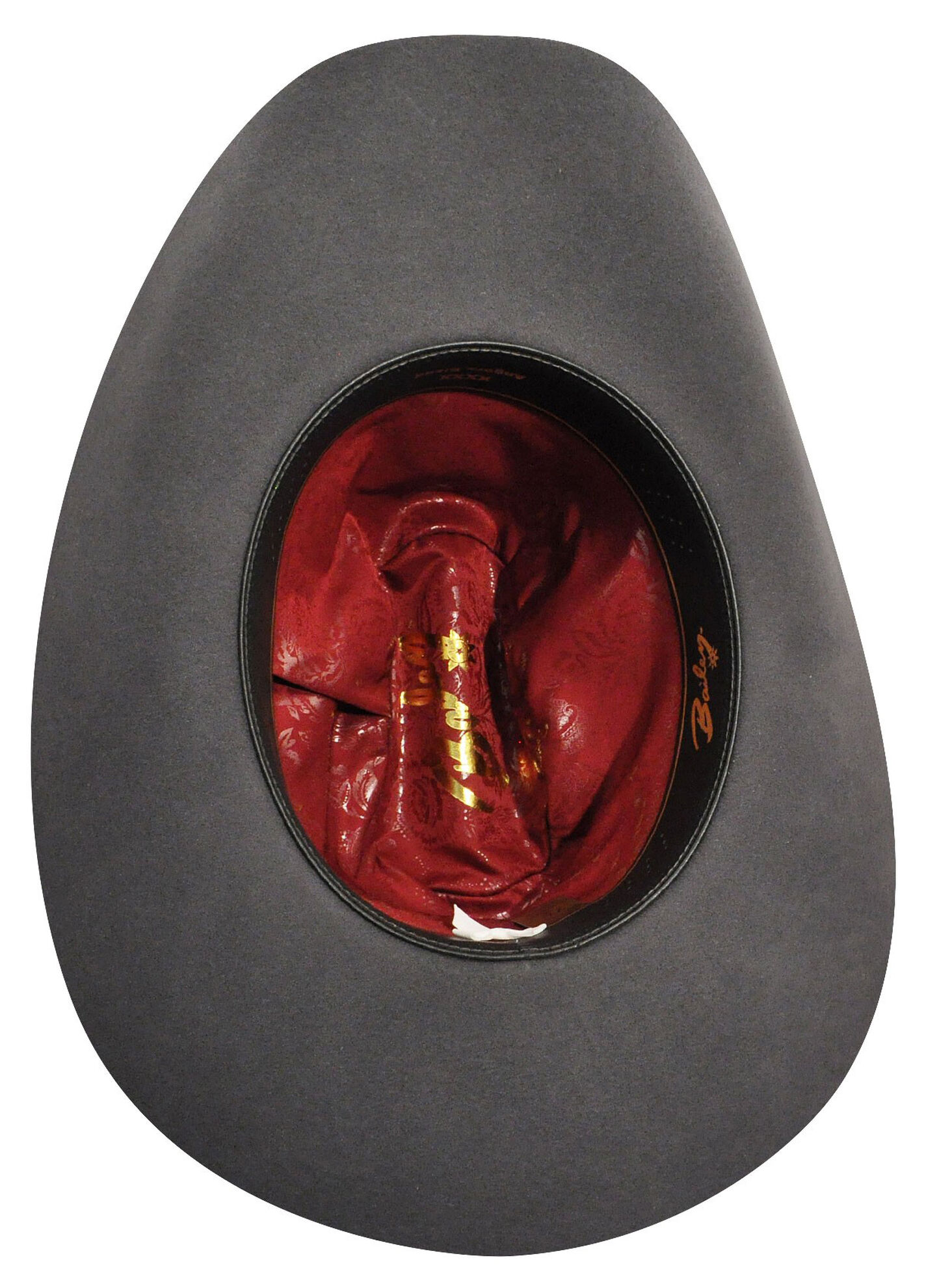 Image #5 - Bailey Western Lightning 4X Felt Cowboy Hat, Steel, hi-res
