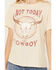 Image #3 - Idyllwind Women's Not Today Cowboy Boyfriend Fit Short Sleeve Graphic Tee, Nude, hi-res