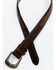 Image #2 - Cody James Men's Stitched Belt, Brown, hi-res