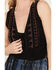 Image #3 - Idyllwind Women's Juniper Beaded Vest, Black, hi-res