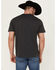 Image #4 - Wrangler Men's Rope Logo Short Sleeve Graphic Print T-Shirt, Charcoal, hi-res