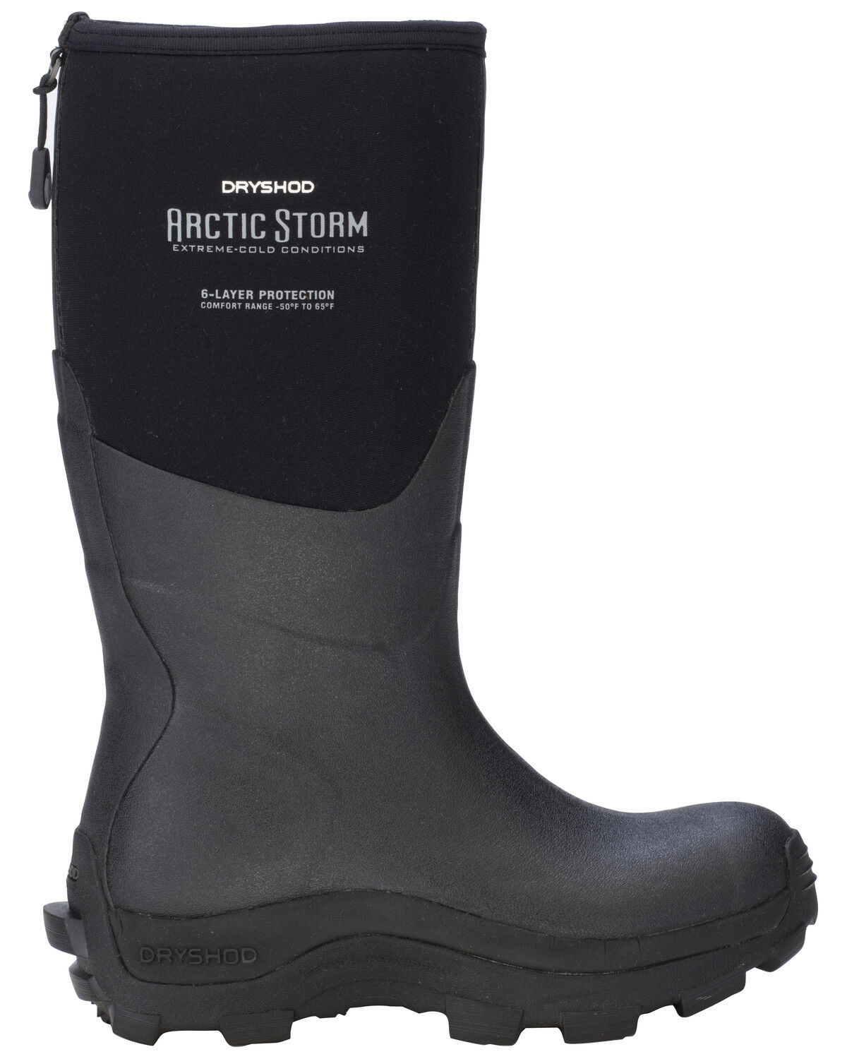 Image #2 - Dryshod Women's Arctic Storm Winter Work Boots, Black, hi-res