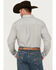George Strait by Wrangler Men's Geo Print Long Sleeve Button-Down Western Shirt, Tan, hi-res