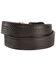 Justin Men's Bronco Basketweave Leather Belt, Black, hi-res