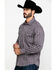 Rock & Roll Denim Men's FR Printed Floral Twill Long Sleeve Work Shirt , Charcoal, hi-res