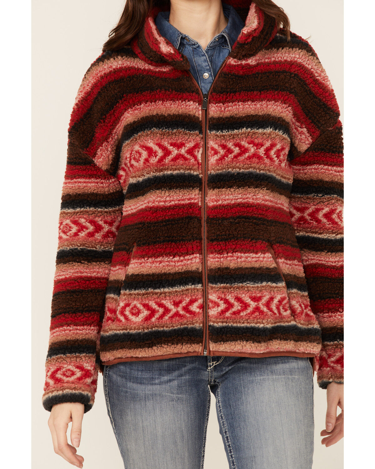 southwestern fleece jacket