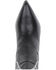 Image #5 - Daniel X Diamond Women's The Tall T Leather Western Boots - Snip Toe, Black, hi-res