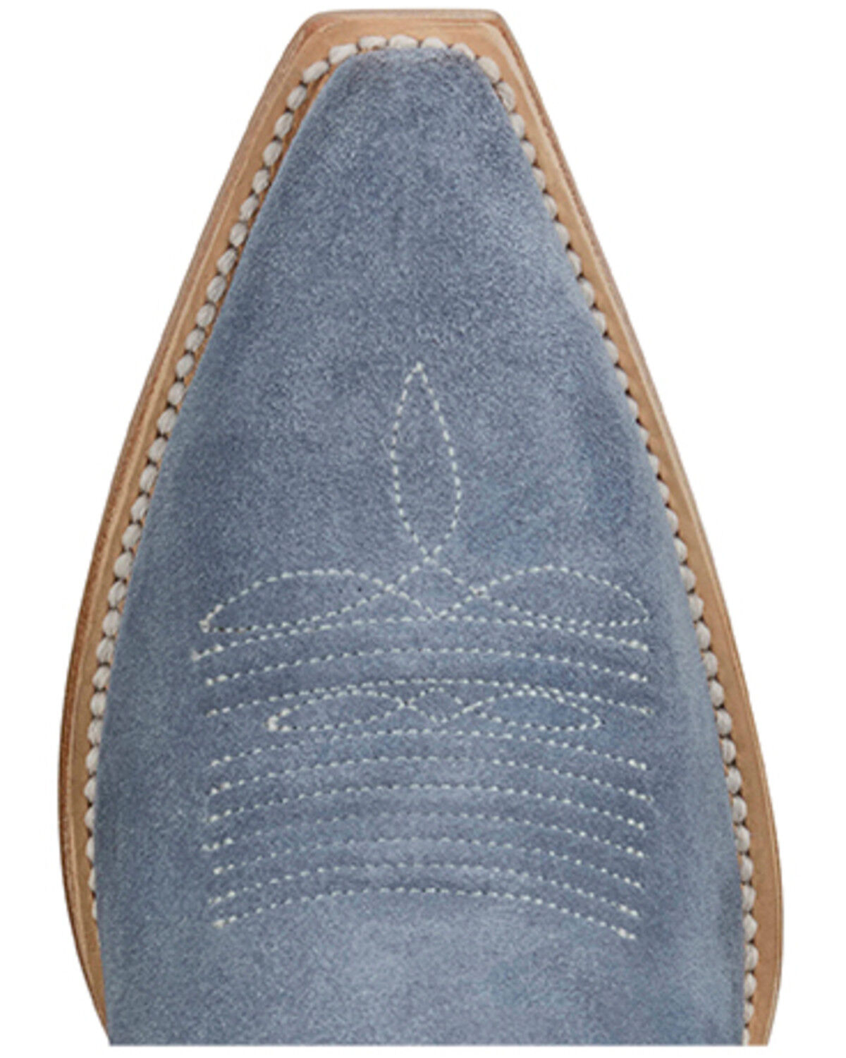 Image #6 - Tony Lama Women's Derby Liz Tall Western Boots - Snip Toe, Light Blue, hi-res
