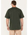 Image #4 - Hawx Men's Forge Short Sleeve Work T-Shirt, Moss Green, hi-res