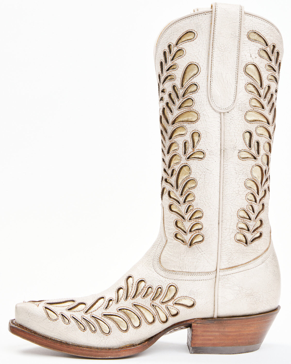 Image #3 - Caborca Silver by Liberty Black Women's Ely Inlay Western Boots - Snip Toe, , hi-res