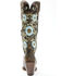 Dan Post Women's Flower Embroidery Western Boots - Snip Toe, Brown, hi-res