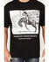 Image #3 - Diamond Cross Ranch Men's Walter Riding Short Sleeve Graphic T-Shirt, Black, hi-res