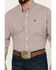 Cinch Men's Plaid Print Long Sleeve Button Down Western Shirt , White, hi-res