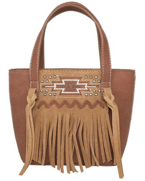 Montana West Women's Southwestern Collection Small Crossbody , Brown, hi-res