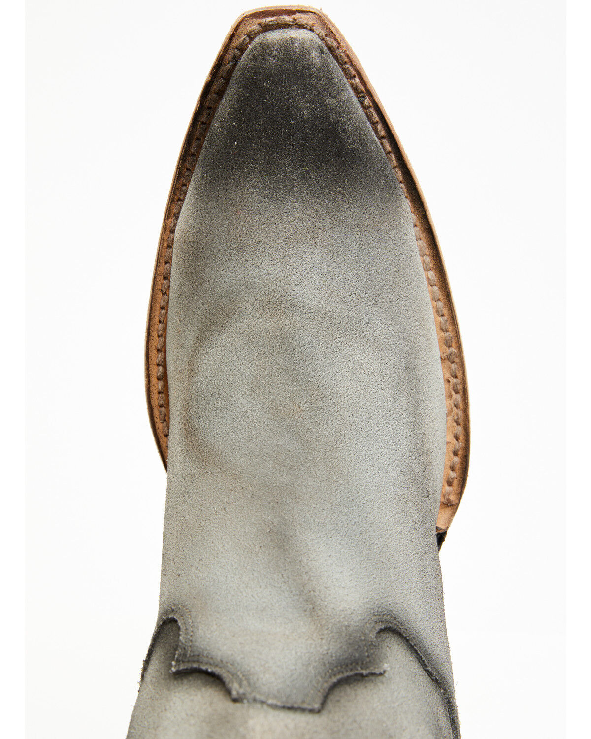 Image #6 - Dan Post Women's Corsette Over The Knee Fashion Western Boots - Snip Toe, Light Grey, hi-res