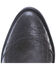 Image #3 - Tony Lama Men's Nicolas Smooth Ostrich Western Boots - Medium Toe , Black, hi-res
