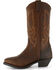 Shyanne Women's Donna Embroidered Leather Western Boots - Medium Toe, Brown, hi-res
