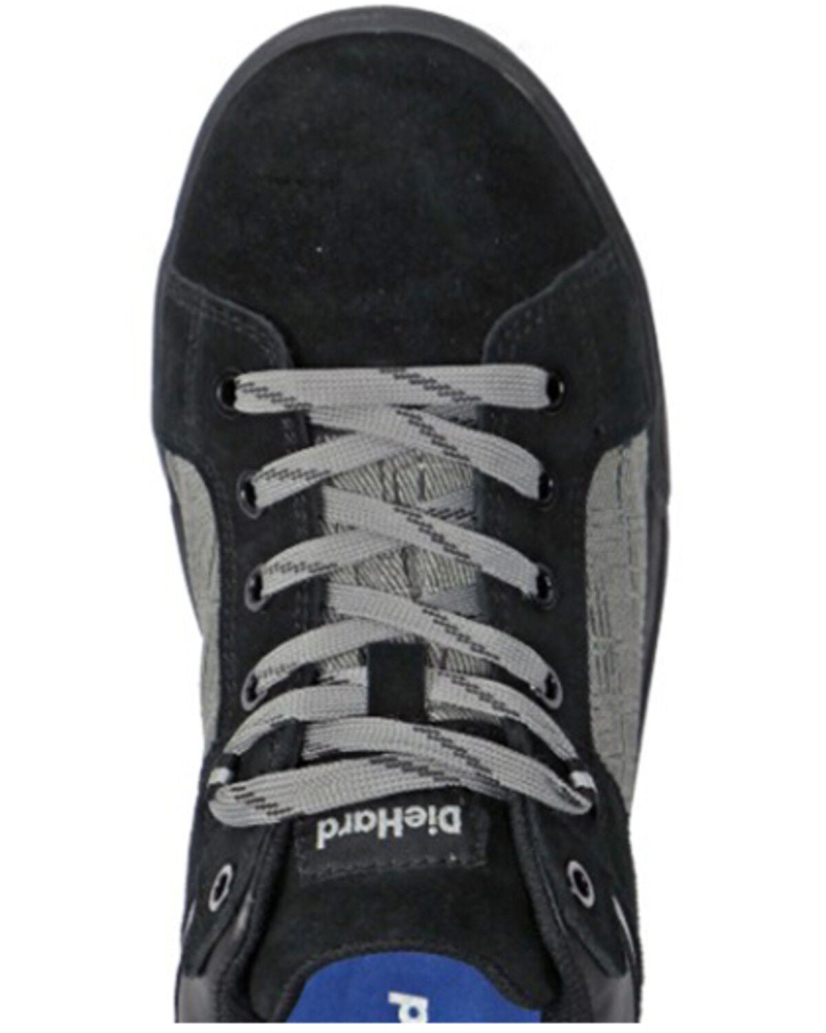 Image #6 - Die Hard Men's Solstice Lace-Up Work Shoes - Composite Toe, Black/grey, hi-res