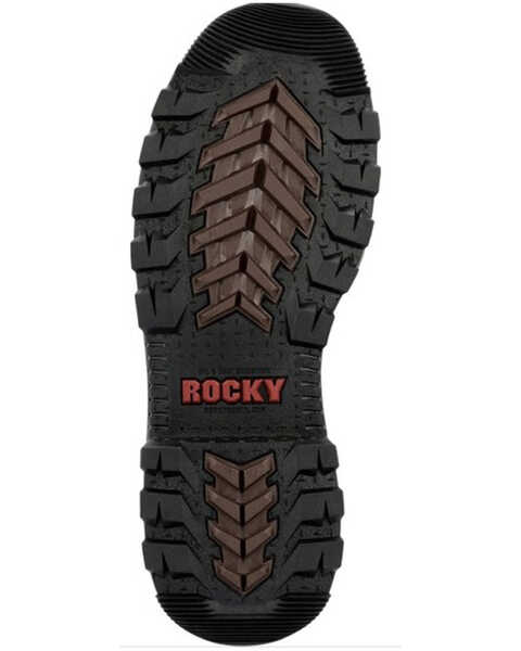 Image #7 - Rocky Men's Rams Horn Waterproof Work Boots - Composite Toe, Black, hi-res