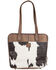 Image #3 - STS Ranchwear By Carroll Women's Cowhide Shopper Laptop Carrying Case, Brown, hi-res