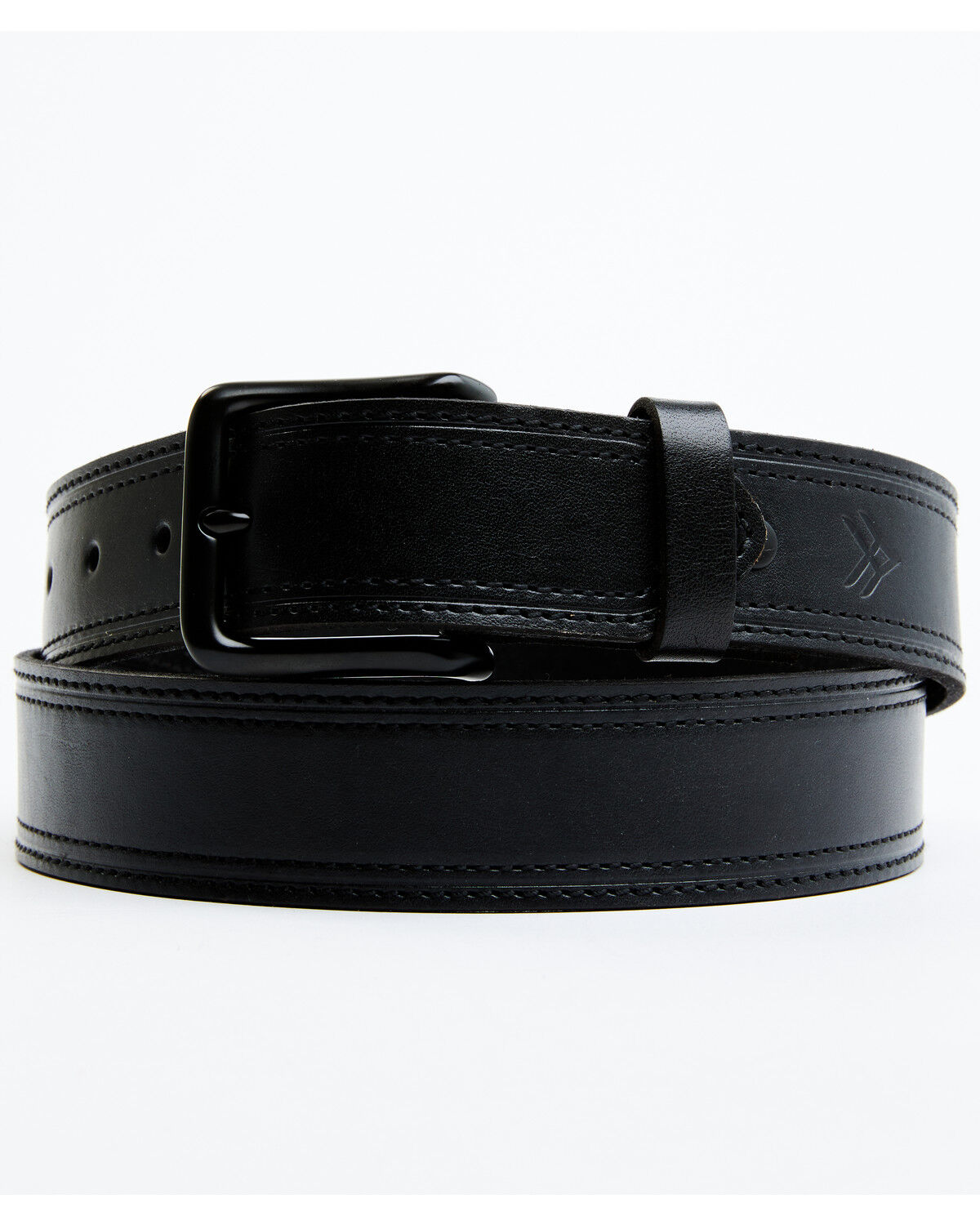 Image #1 - Hawx Men's Smooth Leather Belt, , hi-res