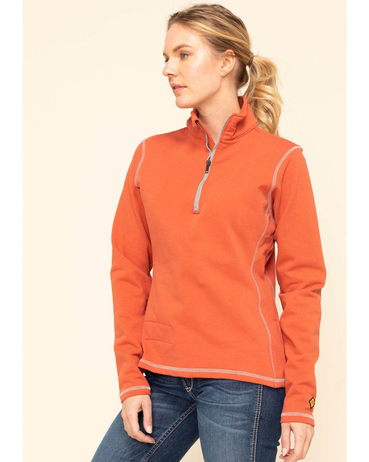 wrangler fleece pullover