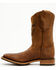 Image #3 - Double H Men's 11" Stockman Ice Roper Western Boots - Broad Square Toe , Chocolate, hi-res