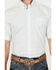 Cinch Men's Geo Print Short Sleeve Button-Down Western Shirt - Big, Light Blue, hi-res