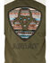 Image #4 - Ariat Men's Serape Shield Short Sleeve Graphic T-Shirt, Olive, hi-res