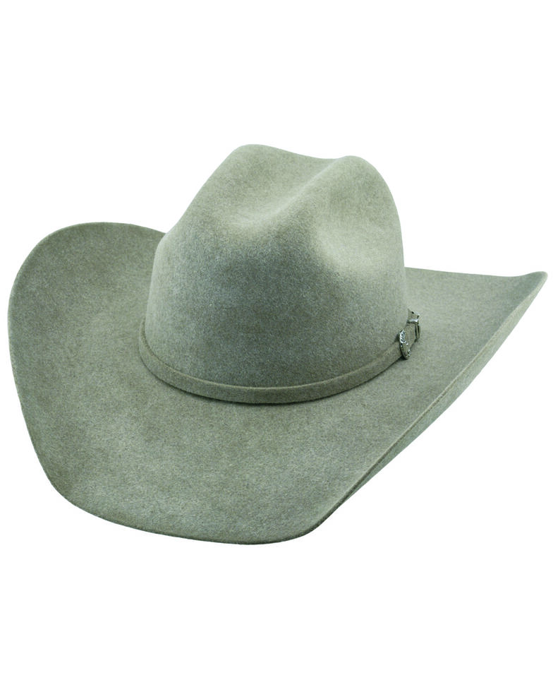 Justin Men's 6X Natural Kermit Western Wool Felt Hat , Natural, hi-res