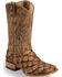 Image #1 - Cody James Men's Pirarucu Exotic Boots - Broad Square Toe, Brown, hi-res