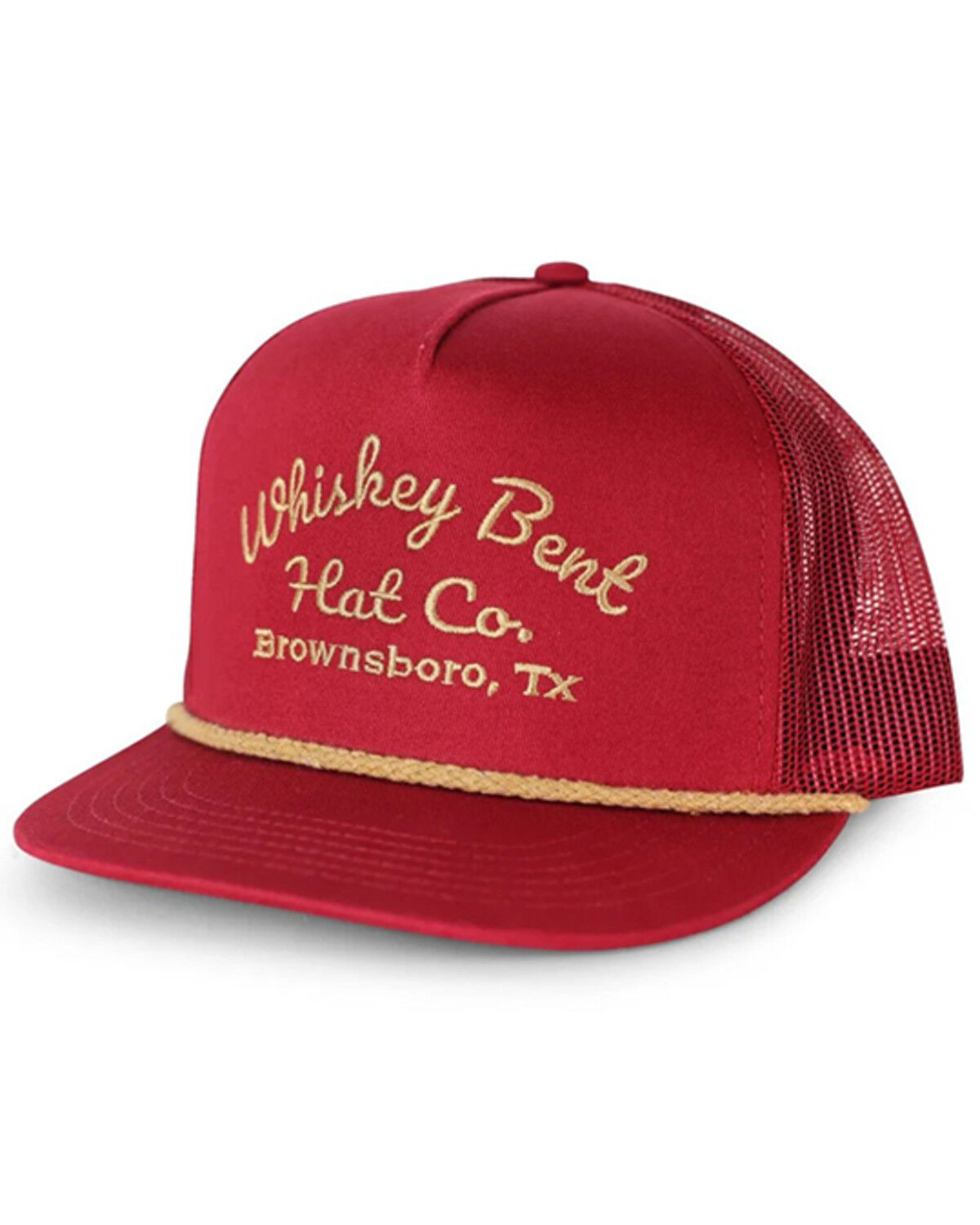 Image #1 - Whiskey Bent Men's Sale Barn Ball Cap, Red, hi-res