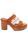 Image #2 - Dingo Women's Chateau Wooden Sandals, Brown, hi-res