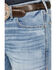 Image #2 - Ariat Men's M5 Hartley Waco Light Wash Straight Rigid Jeans, Light Wash, hi-res