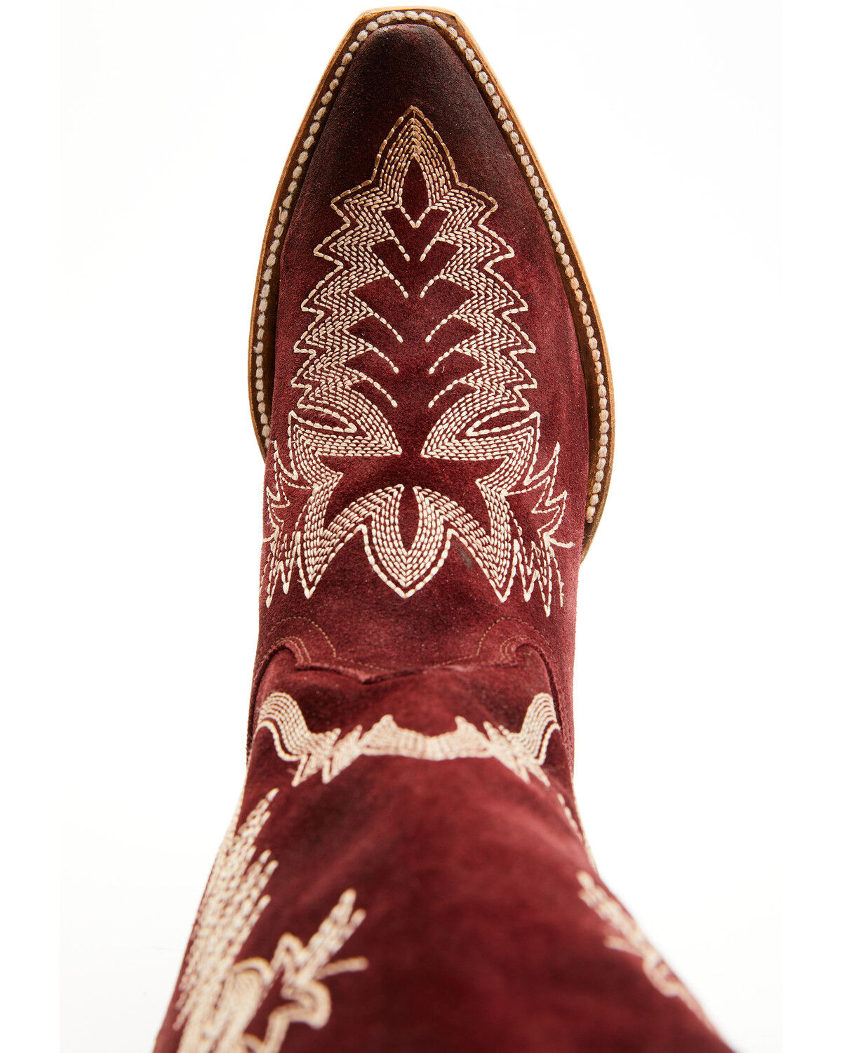 Image #6 - Dan Post Women's Marlowe Suede Western Boots - Snip Toe, , hi-res