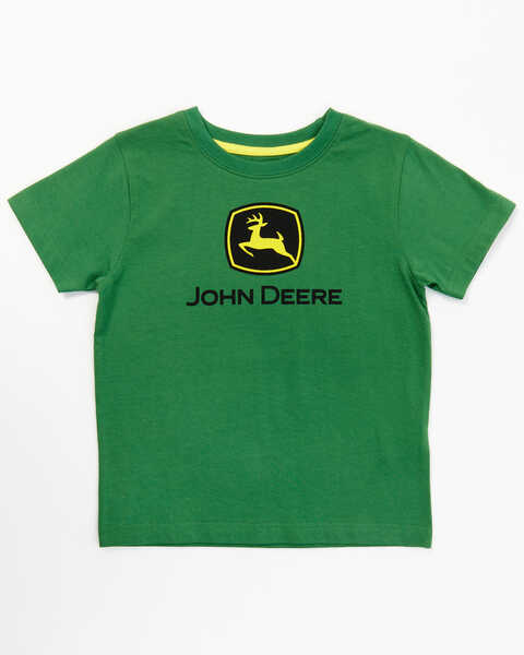 Image #1 - John Deere Toddler-Boys' Trademark Logo T-Shirt, Green, hi-res