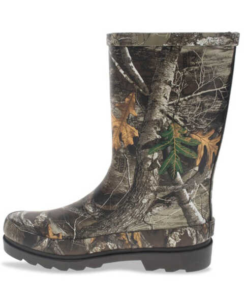 Image #3 - Western Chief Little Boys' RealTree Camo Tall Rain Boots - Round Toe , Brown, hi-res