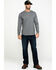 Image #6 - Hawx Men's Gray Logo Sleeve Long Sleeve Work T-Shirt - Tall, Heather Grey, hi-res